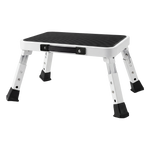 Folding Aluminium Step Stool 150kg Adjustable | HomeAndLiving