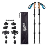 Trekking Poles Adjustable Lightweight Carbon | HomeAndLiving