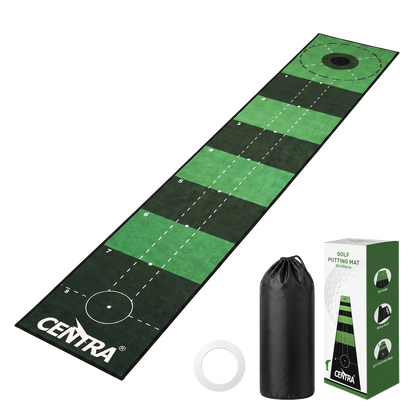 Golf Putting Mat Indoor Green 300x50x0.75cm