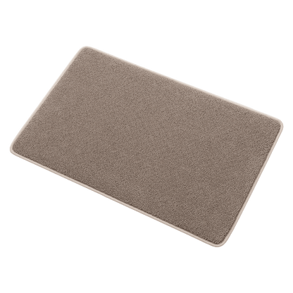 Non Slip Door Mat Beige 80x50x1cm