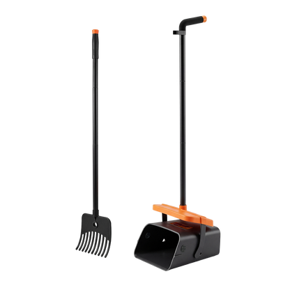 Pooper Scooper Rake Kit Long Handle Dog | HomeAndLiving - 9