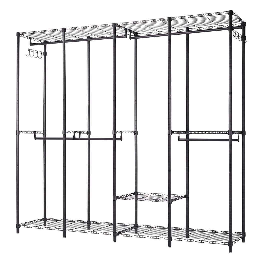 Heavy Duty Clothes Rack Organizer 195x45x196cm