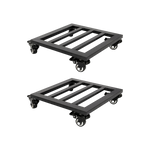 Plant Pot Trolley Caddy 172kg 2 Pack | HomeAndLiving