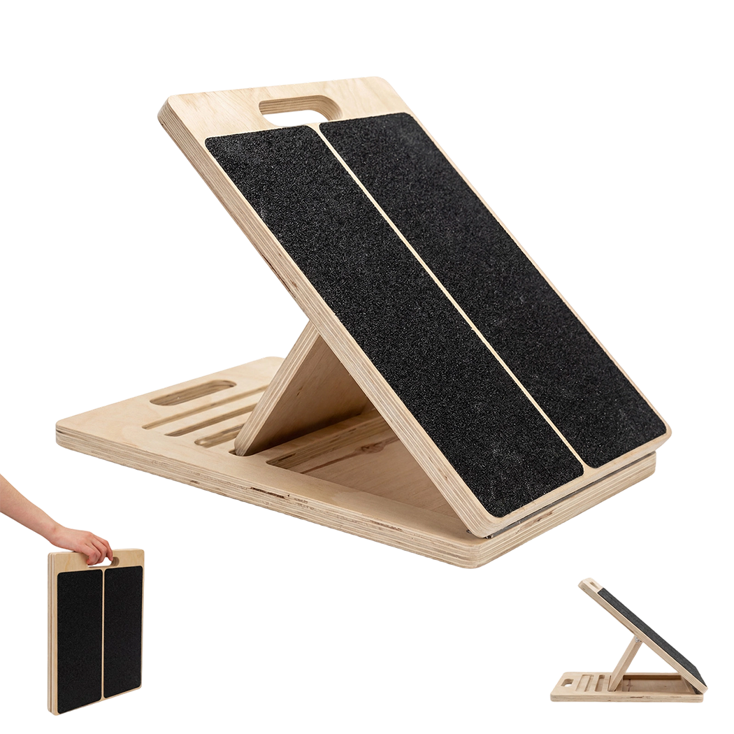 Adjustable Wooden Slant Board Calf Stretcher | HomeAndLiving - 9