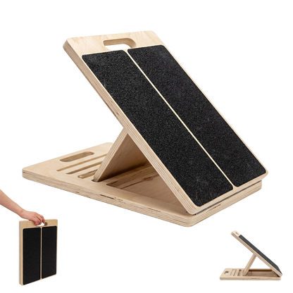 Adjustable Wooden Slant Board Calf Stretcher | HomeAndLiving - 9