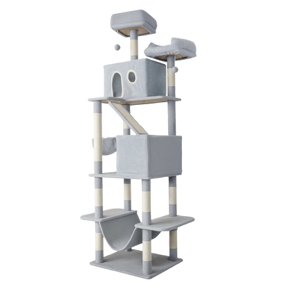 Cat Tree Scratching Post Tower 50x60x206cm