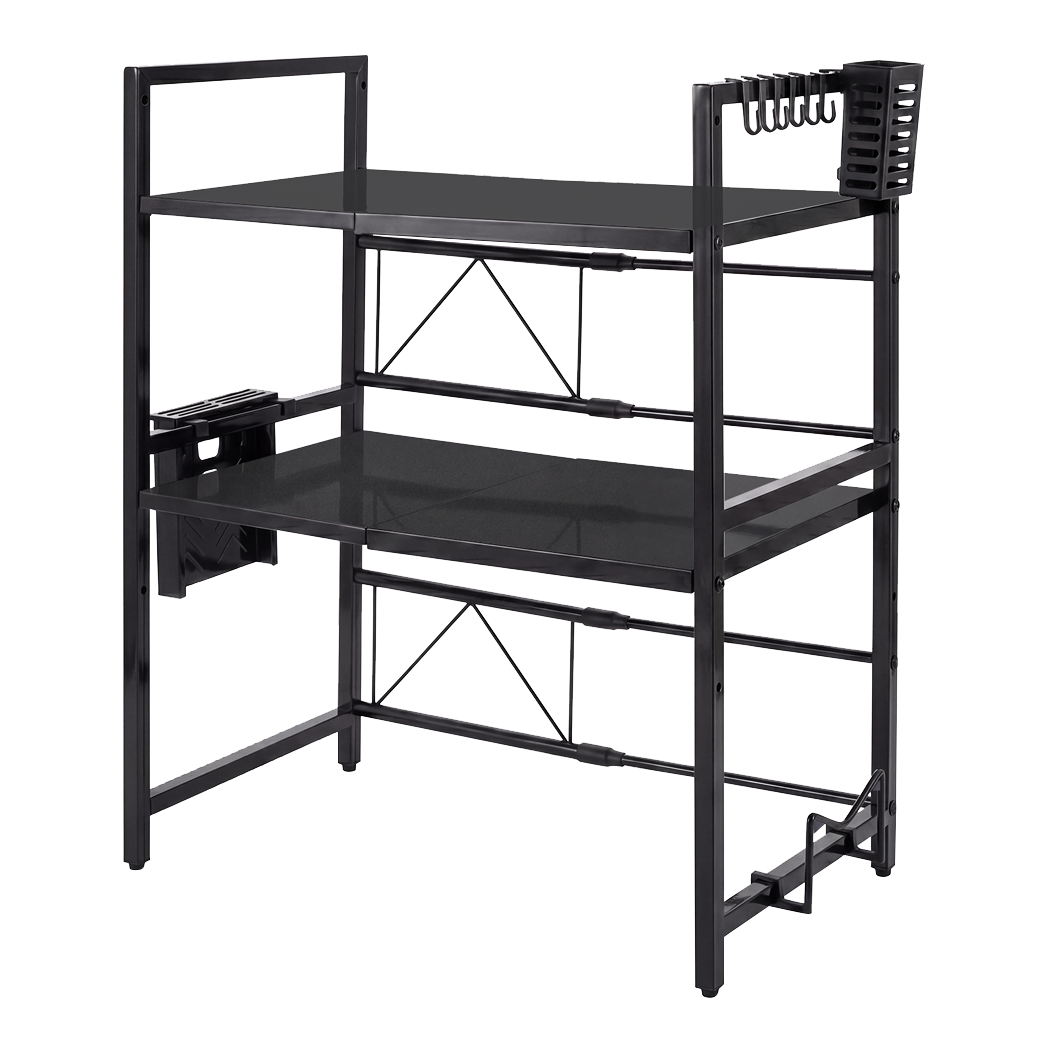 3 Tier Microwave Shelf Adjustable Kitchen Rack | HomeAndLivi - 9