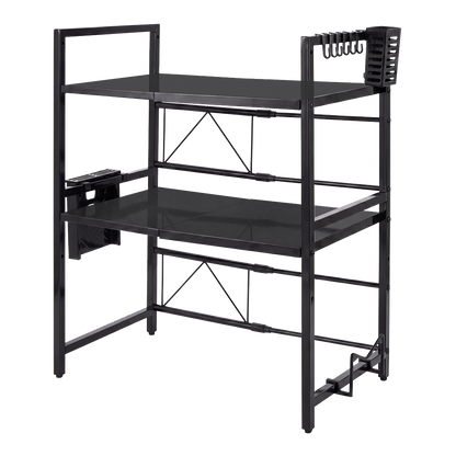 3 Tier Microwave Shelf Adjustable Kitchen Rack | HomeAndLivi - 9