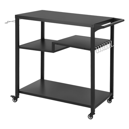 Outdoor BBQ Kitchen Cart 3 Tier Trolley | HomeAndLiving
