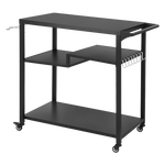Outdoor BBQ Kitchen Cart 3 Tier Trolley | HomeAndLiving