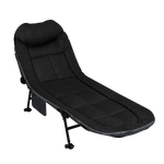 Functional Folding Camping Bed Camp Cots Black  Foldable Function