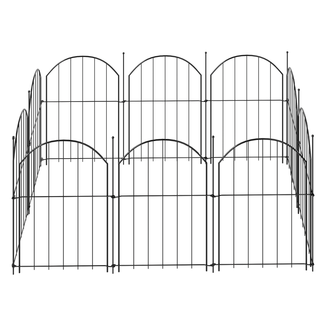 Garden Fence Border Rustproof Metal
