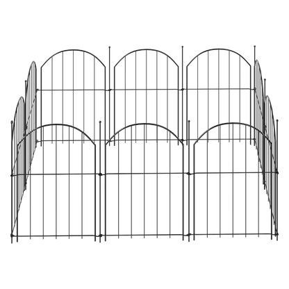 Garden Fence Border Rustproof Metal