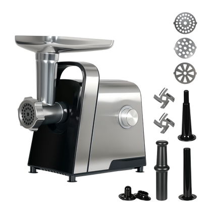 Electric Meat Grinder 2800W 24.5x15.5x26.5cm