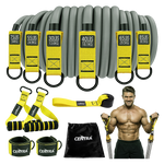 Resistance Bands Set 350LB 12 Piece | HomeAndLiving