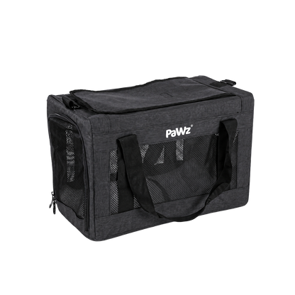 Cat Carrier Airline Approved Black 42x23x28cm