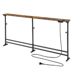 Narrow Console Table Behind Sofa Power Ports | HomeAndLiving