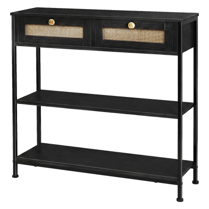 Console Table With Drawers Slim 35x11.5cm