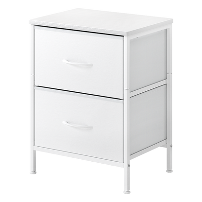 Versatile Bedside Table Storage Nightstand Bedroom Storage  Sleek