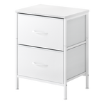 Versatile Bedside Table Storage Nightstand Bedroom Storage  Sleek