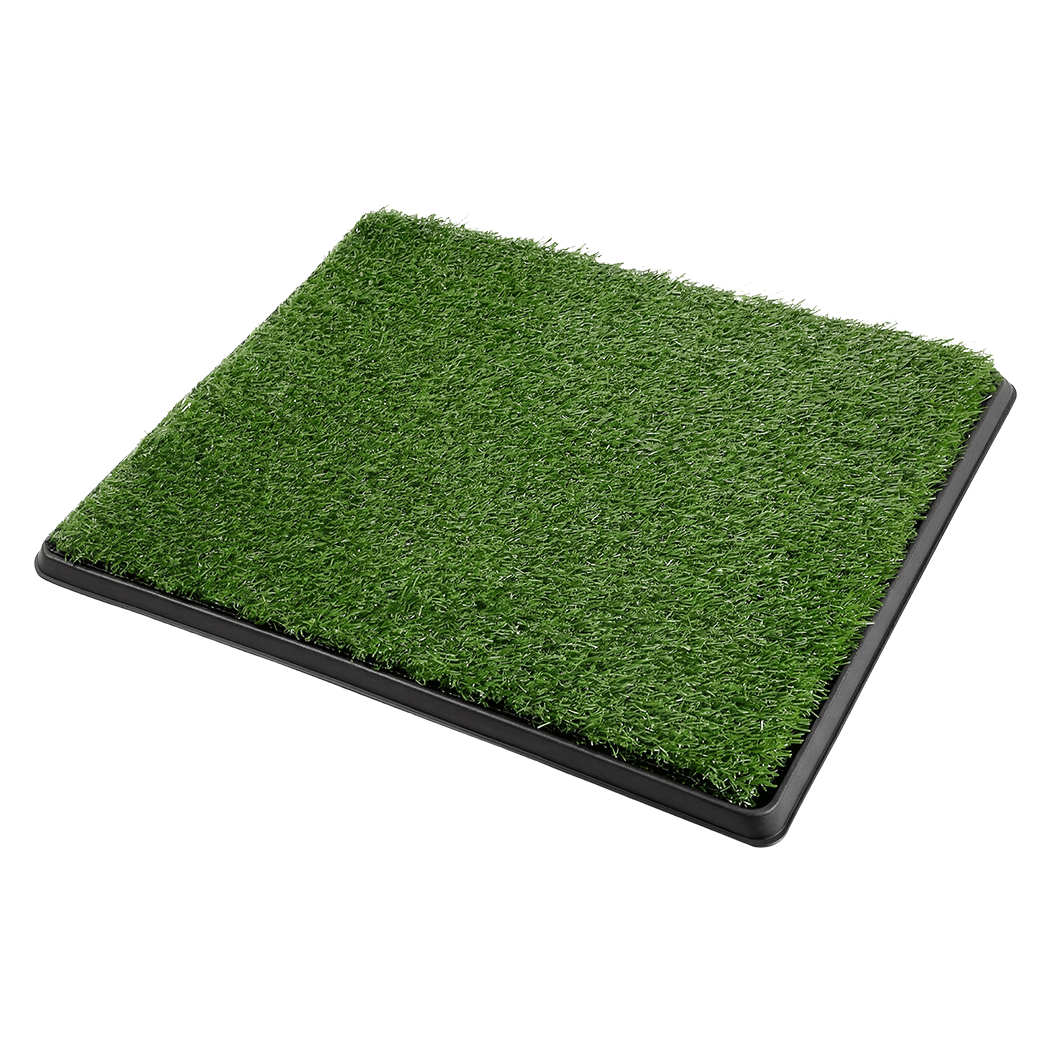 Dog Potty Tray Washable Grass Mat Training | HomeAndLiving