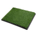 Dog Potty Tray Washable Grass Mat Training | HomeAndLiving