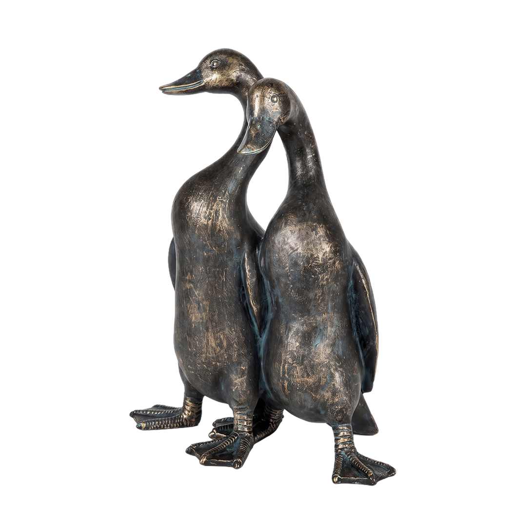 Levede Duck Garden Ornament Resin Garden Statue Home Craft Sculpture Decor Gift