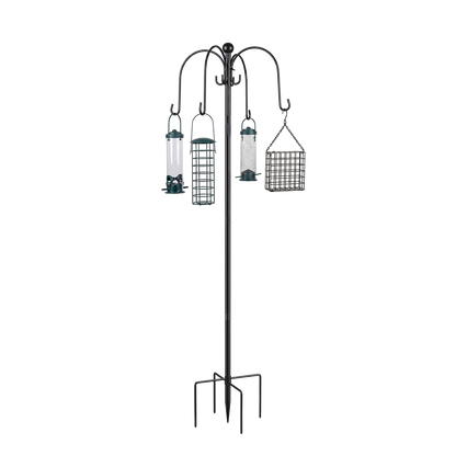 Bird Feeder Station 8 Hooks 224cm Outdoor | HomeAndLiving - 9
