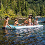 Floating Water Lounge Inflatable Pool Raft Relax Summer Fun