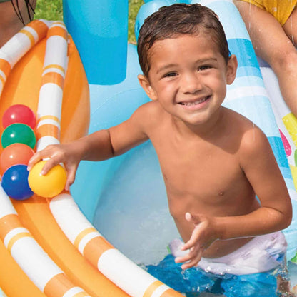 Inflatable Play Centre With Slide 168x170x122cm