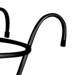 3x Plant Stand flower Holder Black