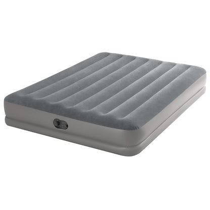 Queen Airbed Velvet Surface 152x30x203cm