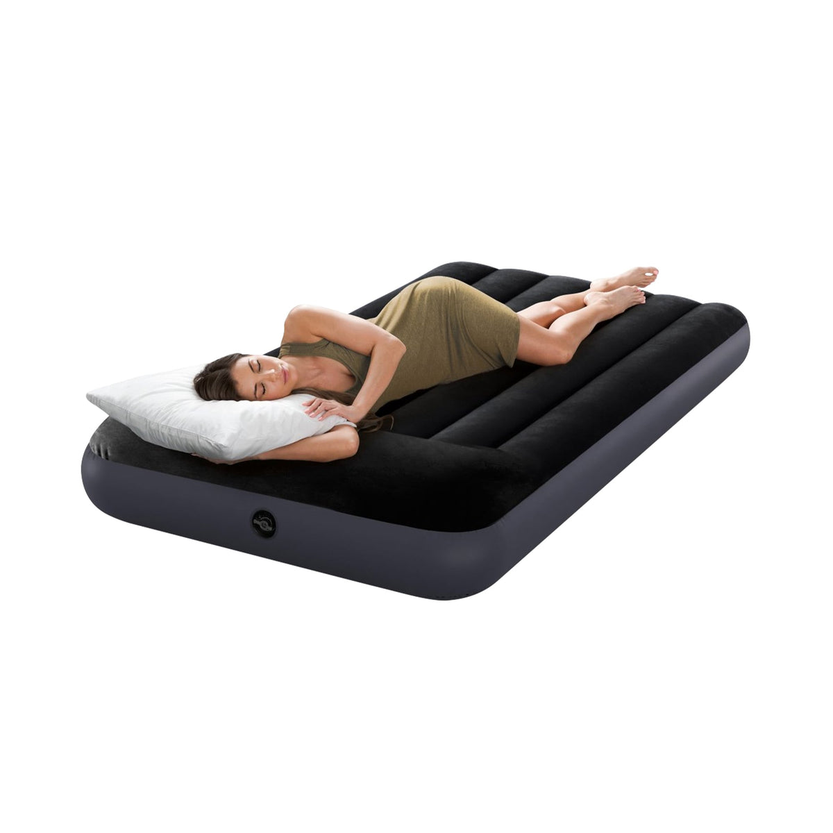Velvet Airbed Pillow Rest 99x25x191cm