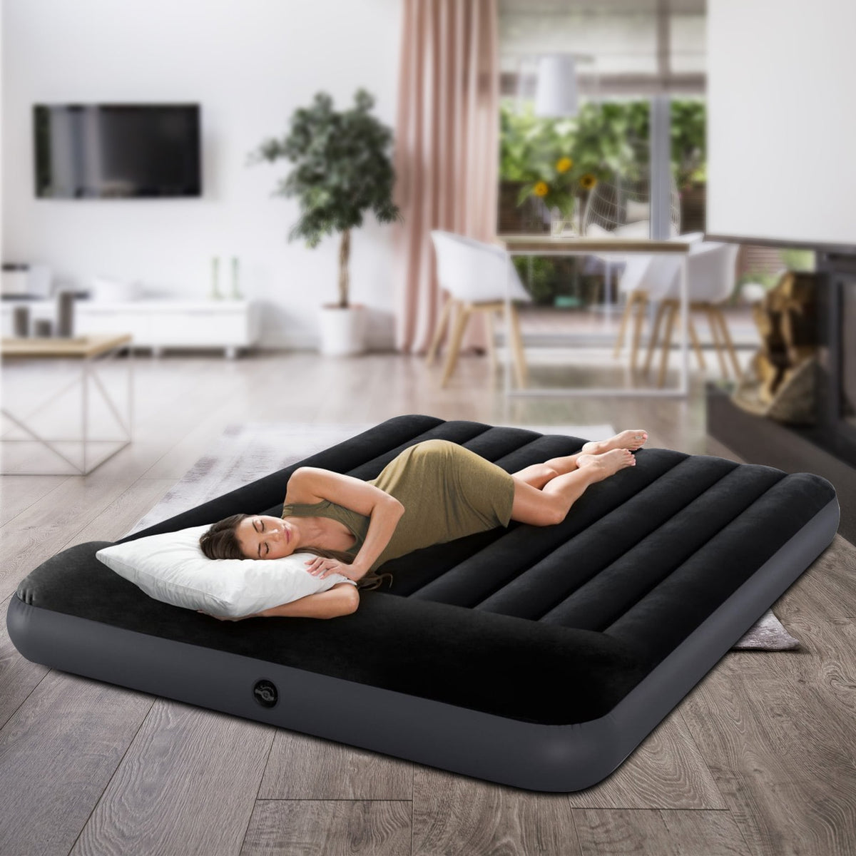 Queen Airbed Mattress Velvet 152x25x203cm