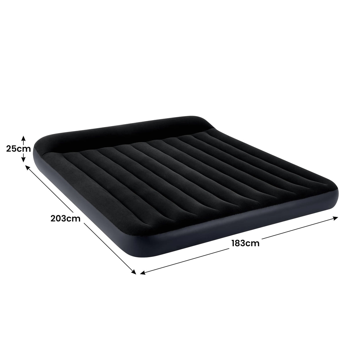 Classic Airbed Pillow Rest 183x25x203cm