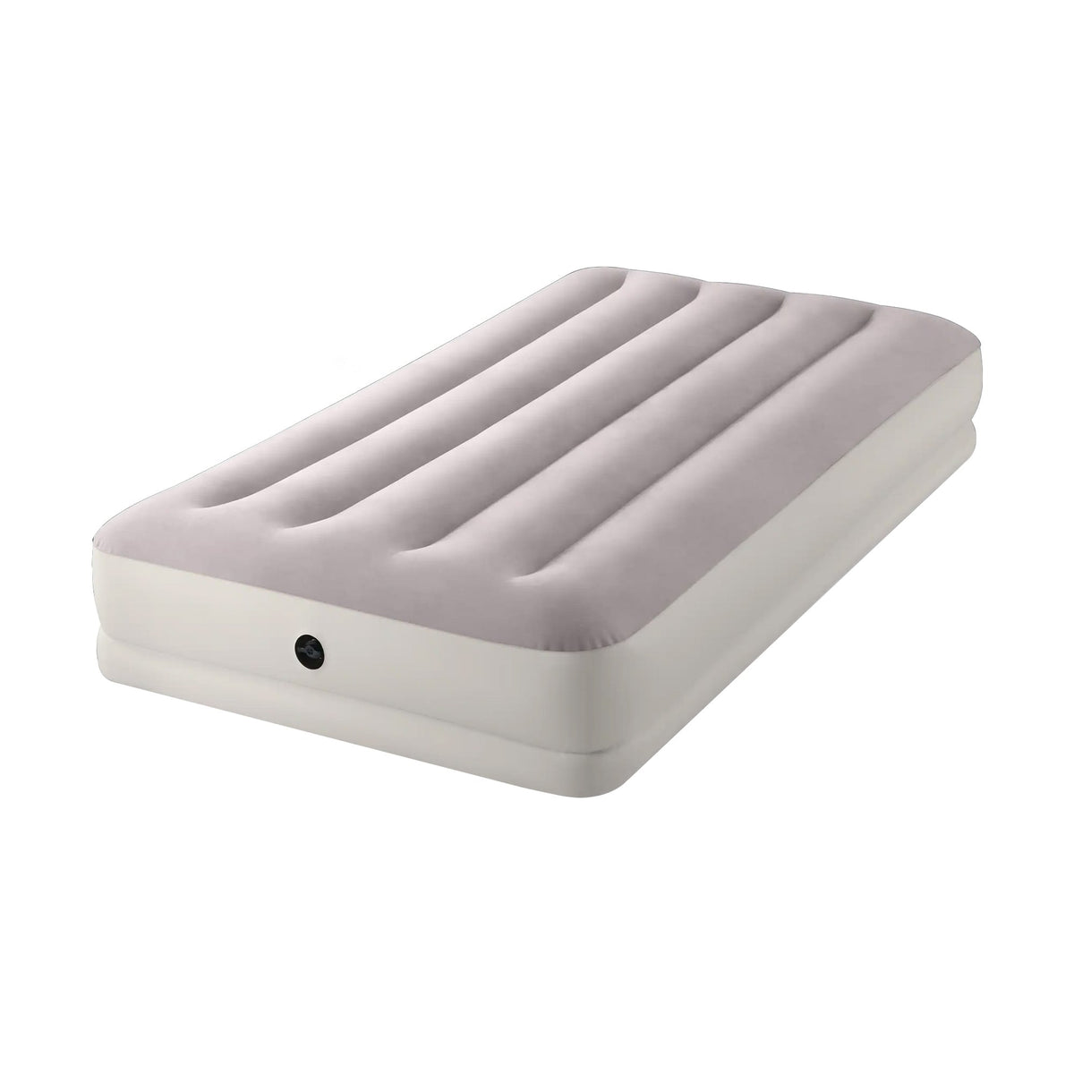 Cream Velvet Airbed Mattress 99x30x191cm