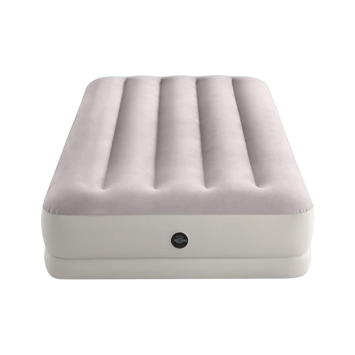 Cream Velvet Airbed Mattress 99x30x191cm