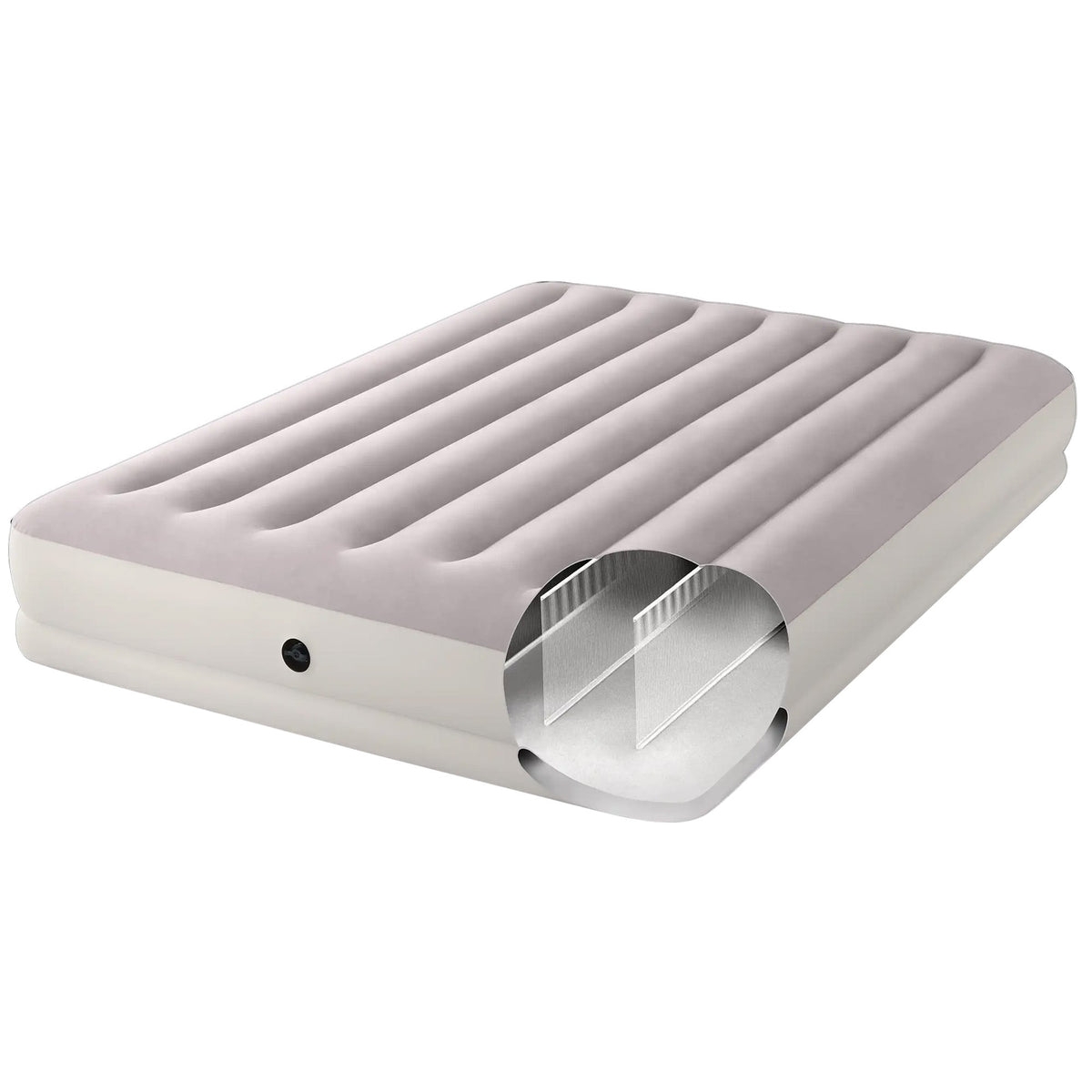 Queen Airbed Velvet Mid-Rise 152x30x203cm