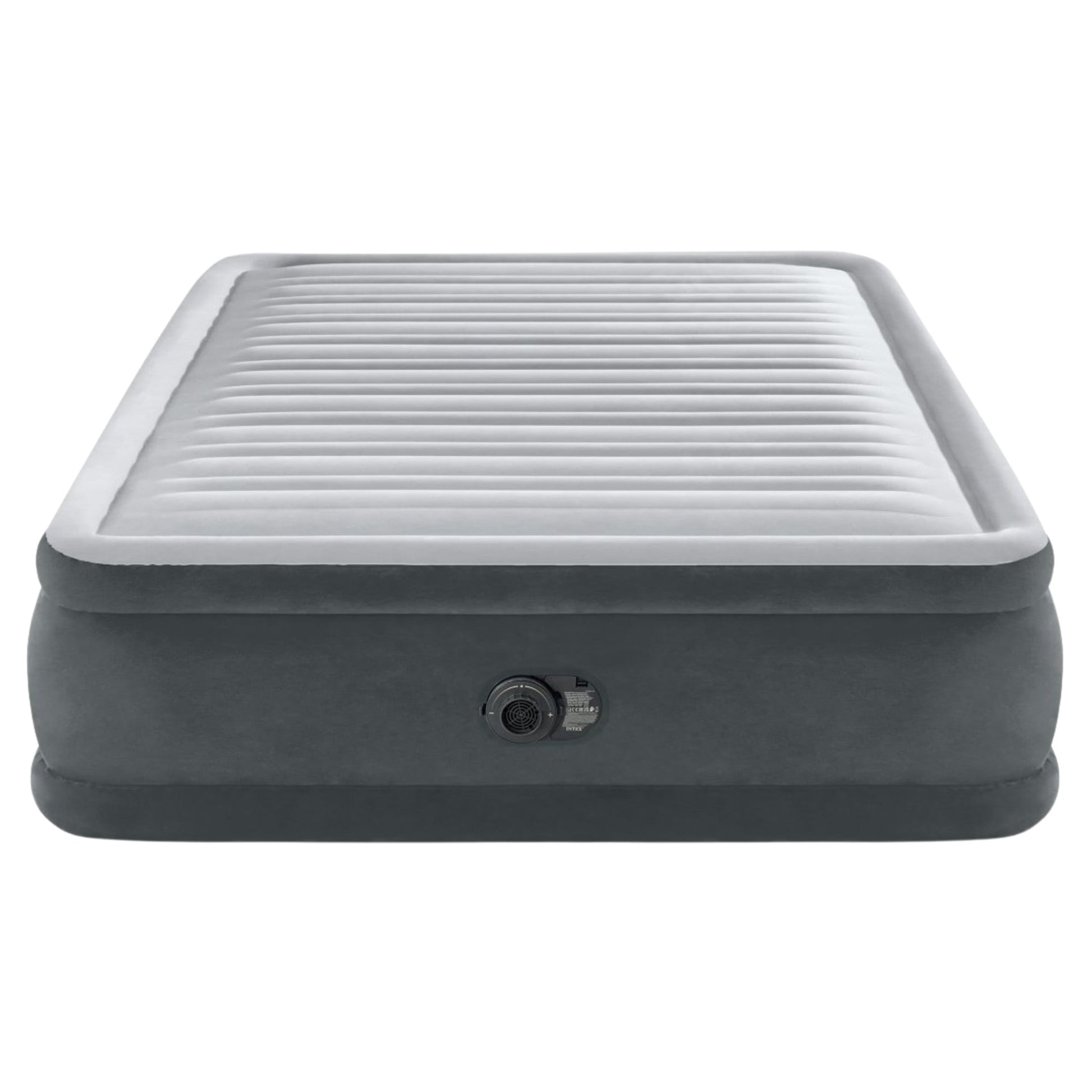 Queen Elevated Air Mattress Intex Dura-Beam Deluxe 46cm Thick Fiber-Tech