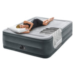 Dura-Beam Deluxe Queen Air Mattress 56cm High-Rise Fiber-Tech Comfort