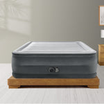 Dura-Beam Deluxe Queen Air Mattress 56cm High-Rise Fiber-Tech Comfort