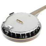 6-String Resonator Banjo -  Brown