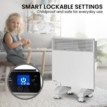 Electric Panel Heater With Wi-Fi Timer