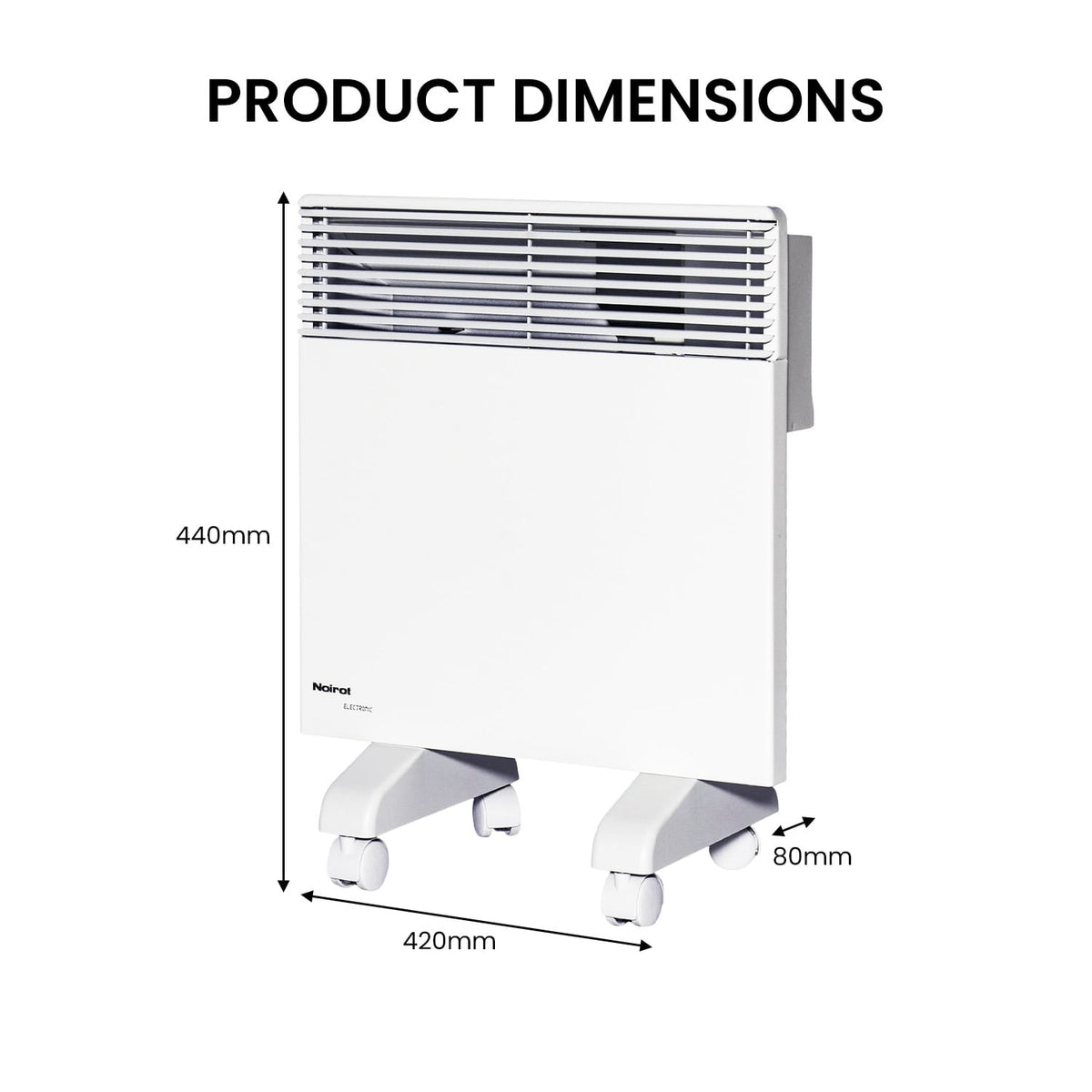 Electric Panel Heater With Wi-Fi Timer