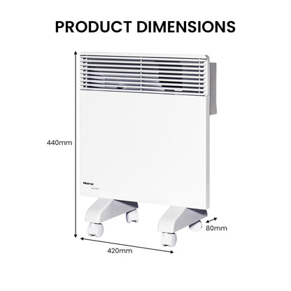 Electric Panel Heater With Wi-Fi Timer