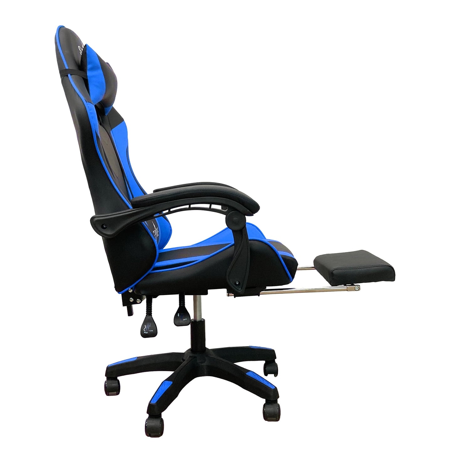 Spire Zinc Adjustable Blue & Black Ergonomic Gaming Office Chair
