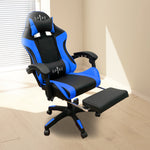 Spire Zinc Adjustable Blue & Black Ergonomic Gaming Office Chair