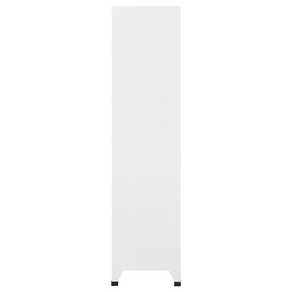 Locker Cabinet with 9 Compartments Steel Grey