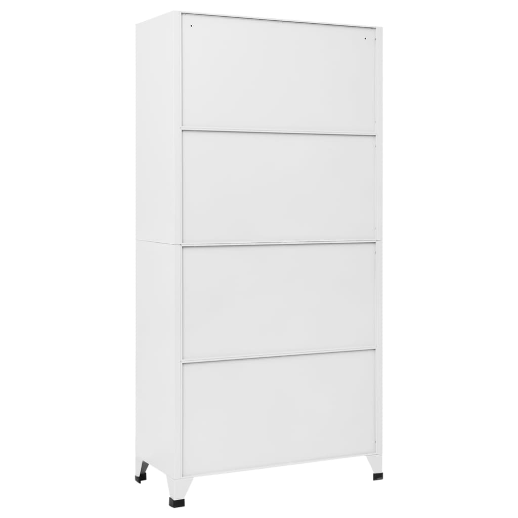 Locker Cabinet with 9 Compartments Steel Grey