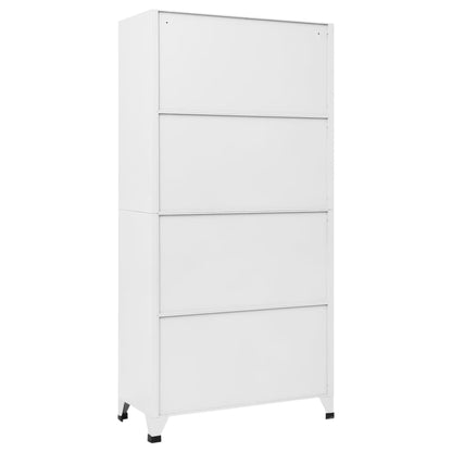 Locker Cabinet with 9 Compartments Steel Grey